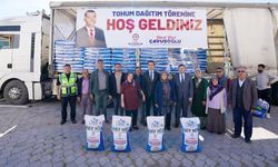 ÜRETİCİYE 170 TON TOHUM