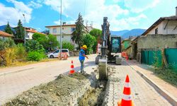 HONAZ’DA İÇME SUYU HATLARI YENİLENİYOR