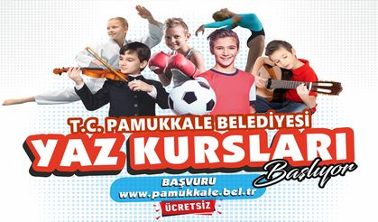 PAMUKKALE’DE KURS  KAYITLAR BAŞLADI