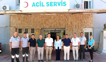 UZ. DR. ÖZTÜRK BULDAN’DA SAĞLIK TESİSLERİNİ İNCELEDİ