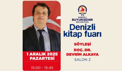 GAZETEMİZ KÖŞE YAZARI DOÇ. DR. DEVRİM ALKAYA KİTAP FUARI'NDA