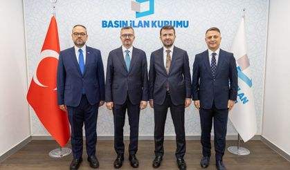 CUMHURBAŞKANLIĞI İLETİŞİM BAŞKANI BURHANETTİN DURAN’DAN ZİYARET