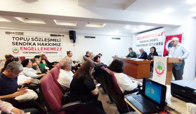 EMEKLİLER DERNEĞİ’NDE YENİ YÖNETİM BELİRLENDİ