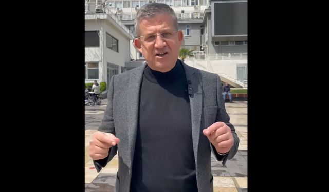 AK PARTİ İL BAŞKANI BÜYÜKŞEHİR ÖNÜNDE VİDEO ÇEKTİ, SORDU: BİR YILDIR NE YAPTINIZ?