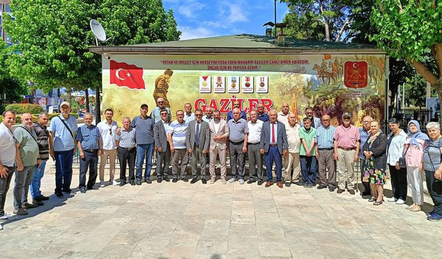 İLK ZİYARET ŞEHİT VE GAZİ DERNEKLERİNE