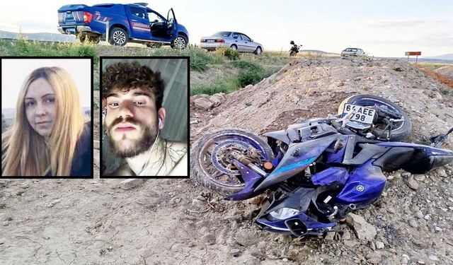 ÇİVRİL’DE MOTOSİKLET KAZASI: 2 GENÇ CAN VERDİ
