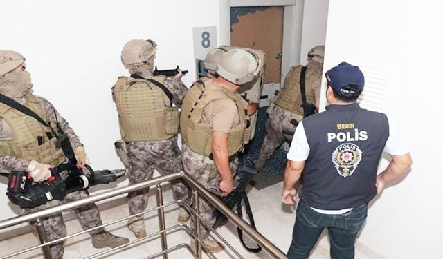 SİBER OPERASYON: 568 GÖZALTI