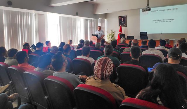 VETERİNERLER EĞİTİMDE