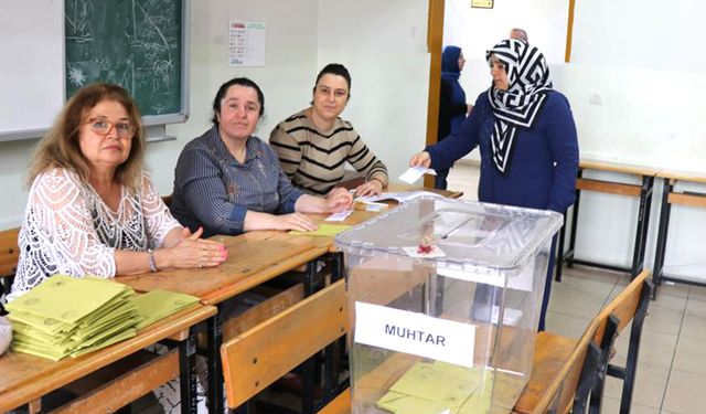 6 MAHALLE YENİ MUHTARINI SEÇTİ