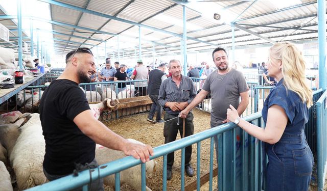 SATILMAYAN KURBANLIKLARI BAŞKAN DOĞAN ALDI