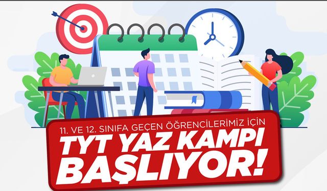 DENİZLİ BÜYÜKŞEHİR’DEN  TYT YAZ KAMPI