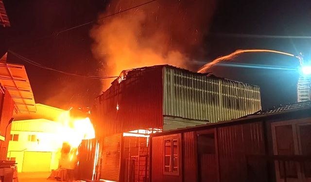 KOMŞU TAHLİYE EDİLDİ