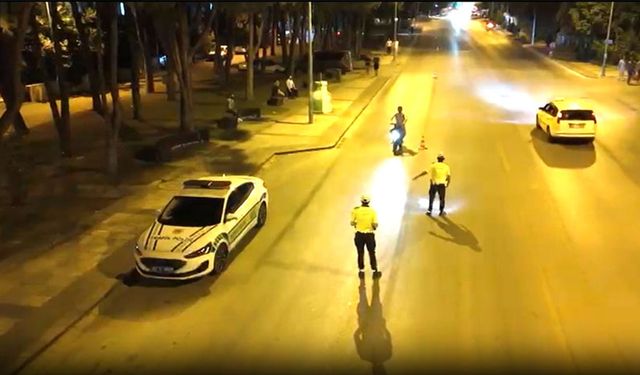 MOTOSİKLETLERE SIKI DENETİM