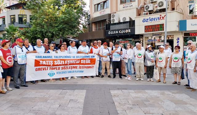 KAMU EMEKÇİLERİ İNSANCA YAŞAM İSTİYOR