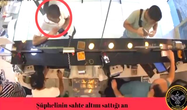 SAHTE ALTIN ŞEBEKESİ İZMİR’DE ÇÖKERTİLDİ