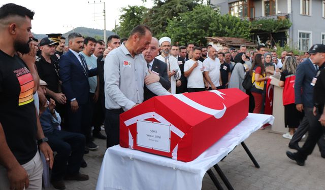 DENİZLİ ORMAN ŞEHİTLERİNİ EBEDİYETE UĞURLADI