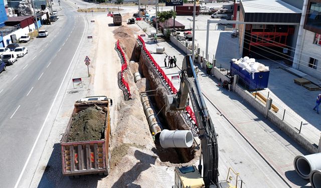 168 MİLYONLUK ALTYAPI YATIRIMI
