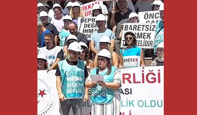 DDH’DA BARETLİ EYLEM