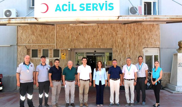 UZ. DR. ÖZTÜRK BULDAN’DA SAĞLIK TESİSLERİNİ İNCELEDİ