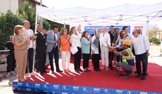 FAİK KAPLAN KÜTÜPHANESİ  VE KİTAP KAFE’NİN TEMELİ ATILDI