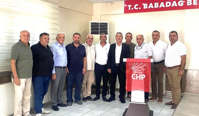 BABADAĞ VE BEYAĞAÇTA BAYRAK DEĞİŞİMİ YAŞANDI