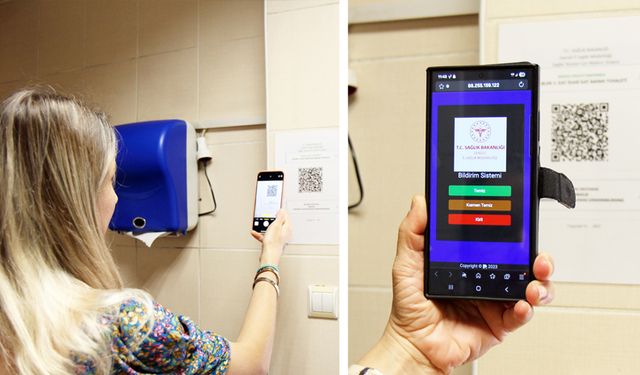DENİZLİ’DEKİ KAMU HASTANELERİNDE  QR KODLU DÖNEM