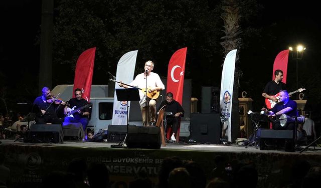 BÜYÜKŞEHİR YAZ KONSERLERİ DENİZLİ’Yİ BULUŞTURDU