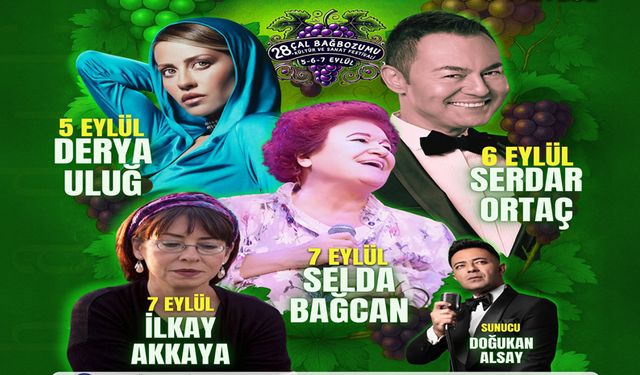 ÇAL'DA COŞKU BAŞLIYOR