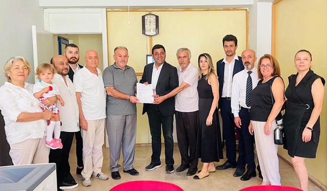 MÜJDAT İLHAN MAZBATAYI ALDI