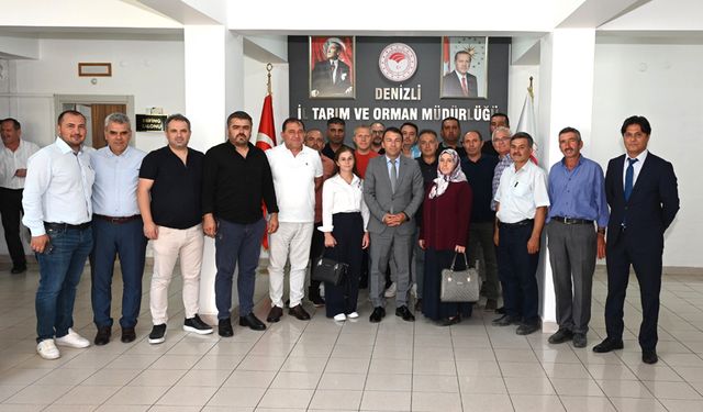 DENİZLİ TARIMINA ÖNEMLİ DESTEK