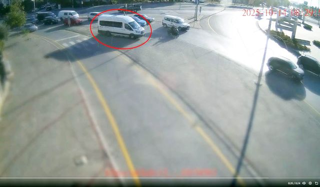 TRAFİĞE TAKILMAMAK İÇİN REFÜJDEN GEÇTİ, CEZAYI YEDİ