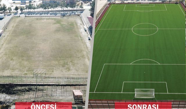 FİFA STANDARDINDA SENTETİK ÇİM SAHA