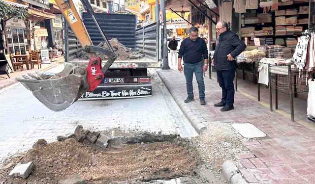 BULDAN’DA YOL YENİLEME ÇALIŞMASI