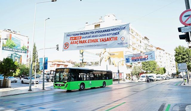 “OTOBÜS YOLU” UYGULAMASI 17 CADDEYE GENİŞLETİLİYOR