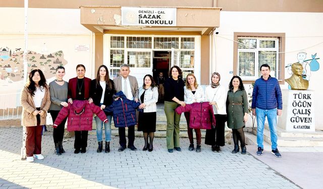 ÇAL’DA İÇ SICAK DESTEK