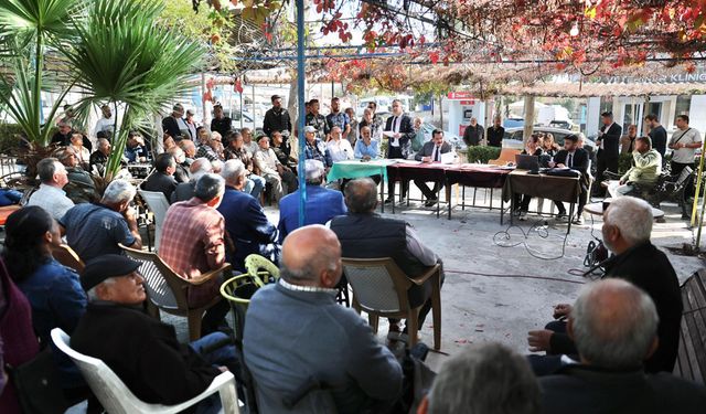 BAŞKAN ERTEMUR, AKKÖY VE KARAHAYIT’TA VATANDAŞLARI DİNLEDİ