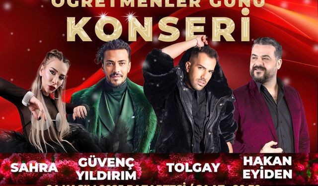 SANATÇILAR ÖĞRETMENLER İÇİN SAHNE ALACAK