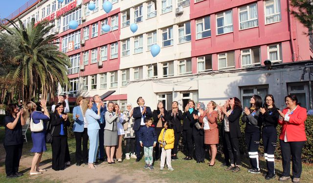 MAVİ BALONLAR DİYABET FARKINDALIĞI İÇİN UÇURULDU