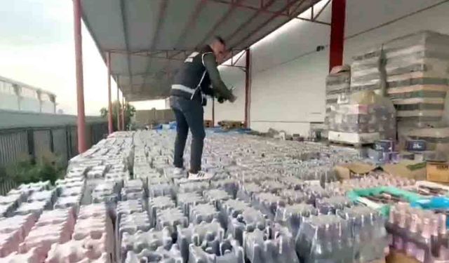 KAÇAK ALKOLE GEÇİT VERİLMİYOR