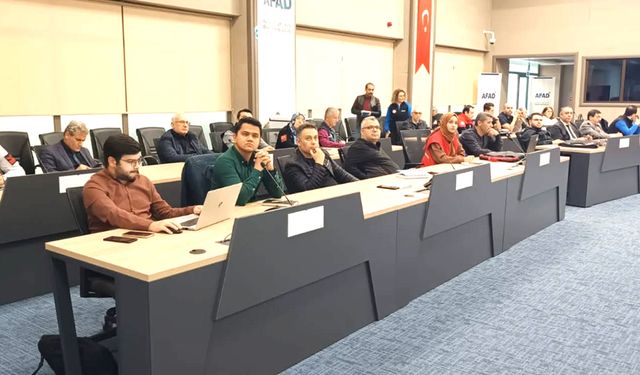 AFAD TATBİKATA HAZIRLANIYOR