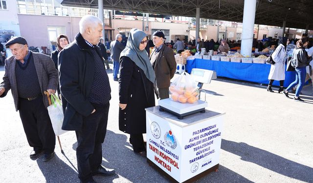 ÇAMELİ’DE GÜVENLİ ALIŞVERİŞ