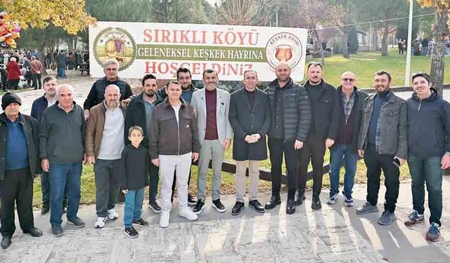 SIRIKLI SAKİNLERİNDEN 2 BİN KİŞİLİK KEŞKEK