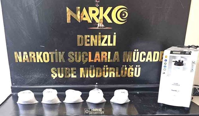 SOLUNUM CİHAZININ İÇİNDEN 5 KİLOGRAM UYUŞTURUCU ÇIKTI