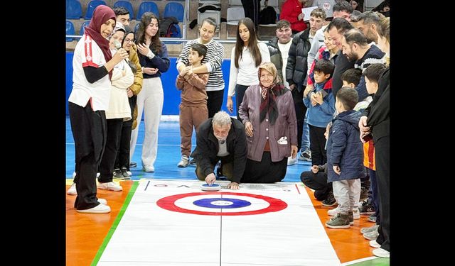 NİNE VE DEDELERİN CURLİNG KEYFİ