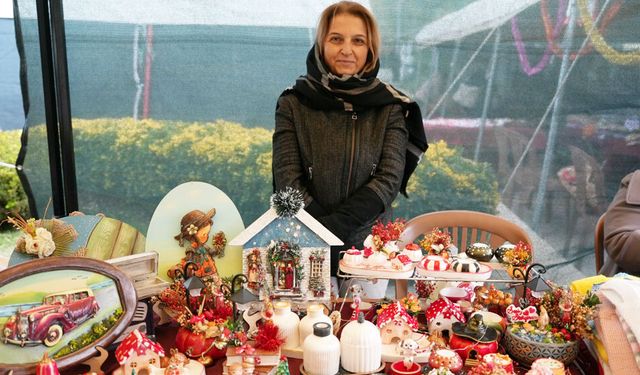 ÜRETEN KADINLAR ESERLERİNİ SERGİLİYOR