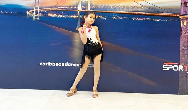 9 YAŞINDAKİ NİSA DÜNYA LİSTESİNDE