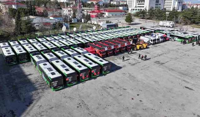 BÜYÜKŞEHİR’DEN DEV ARAÇ YATIRIMI