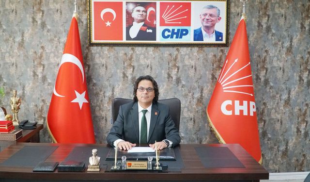 CHP İL BAŞKANI HORZUM: ŞAŞAN ÖRDEK GERİ GERİ YÜZER
