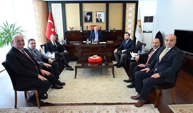 OSB YÖNETİMİNDEN VALİ KÖŞGER'E ZİYARET