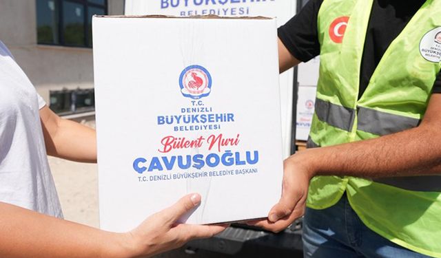 30 BİN AİLEYE GIDA KOLİSİ